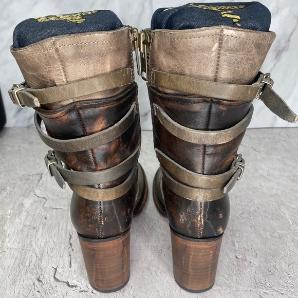 FreeBird by Steven Baker Boot Leather Straps - Picture 4 of 4